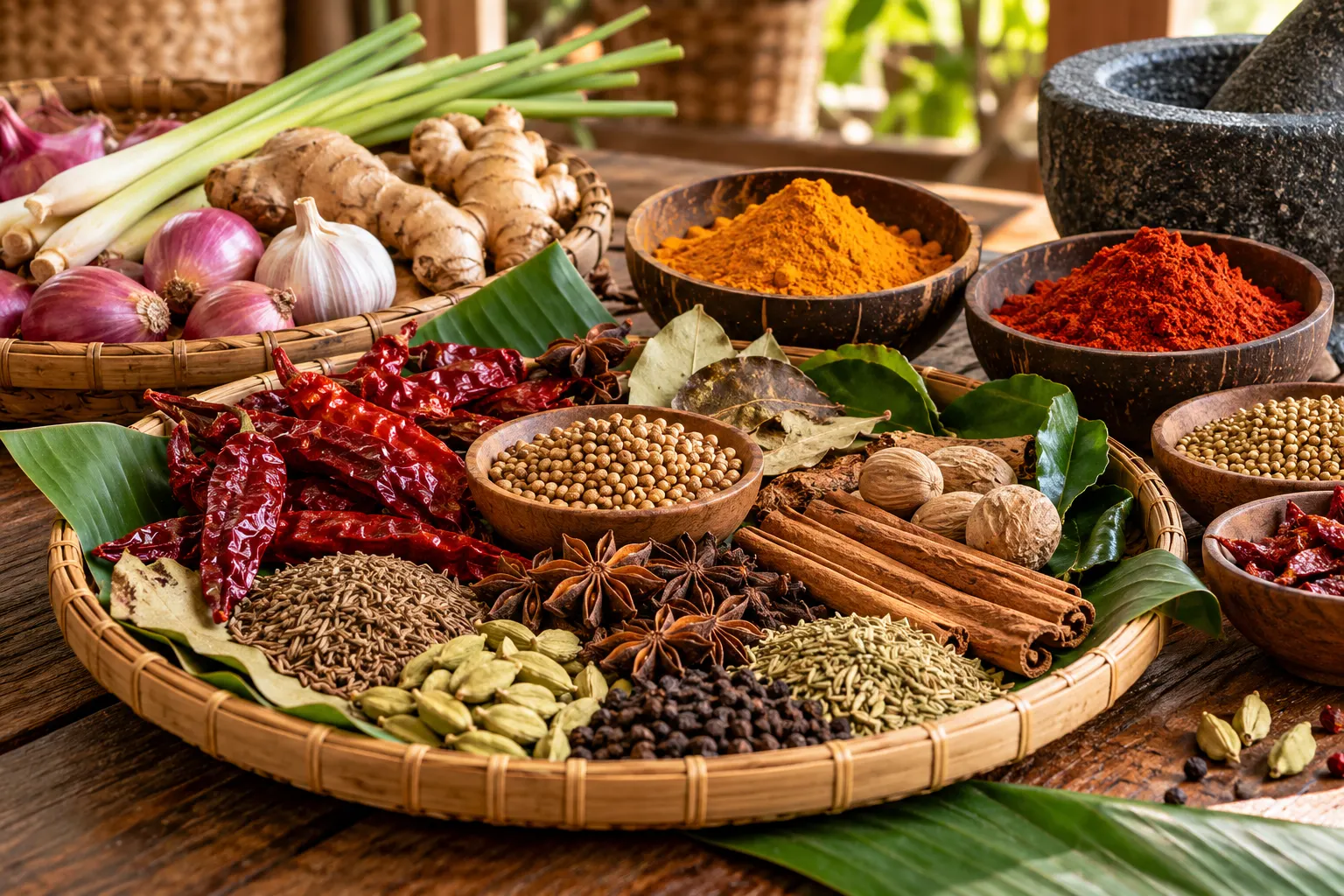 spices, rempah